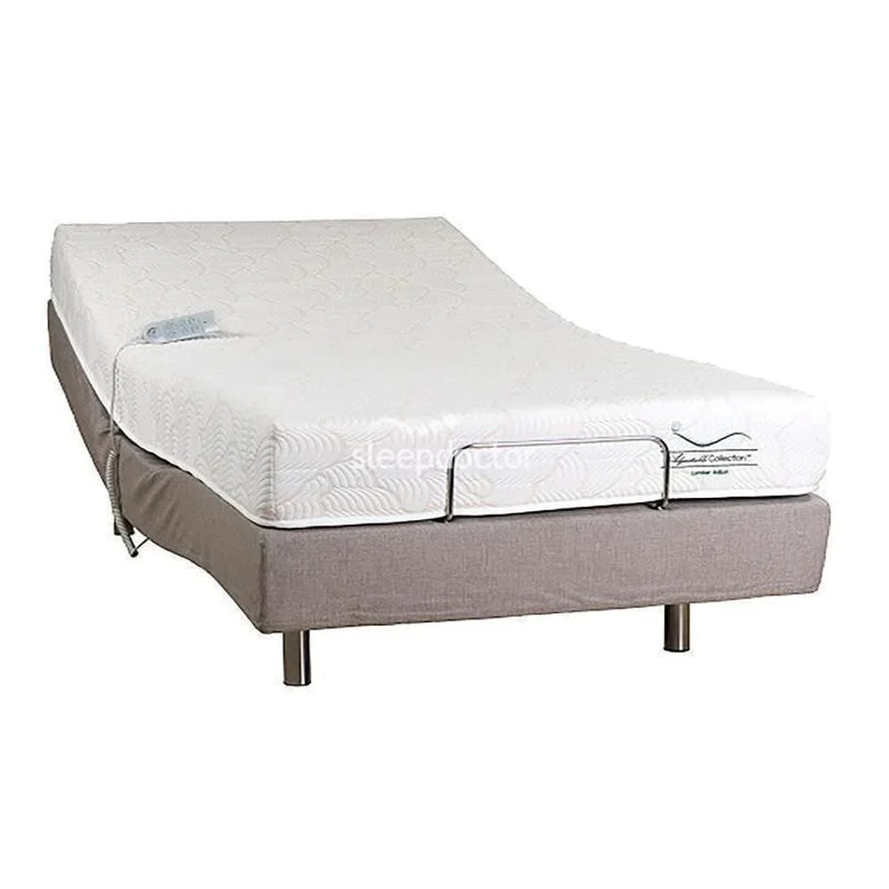 2000-370 Head Foot Adjustable Bed Upholstered with Standard Mattress-Sleep Doctor