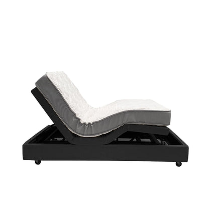 2800-615 Head Foot Adjustable Bed Fully Upholstered with Standard Mattress-Sleep Doctor