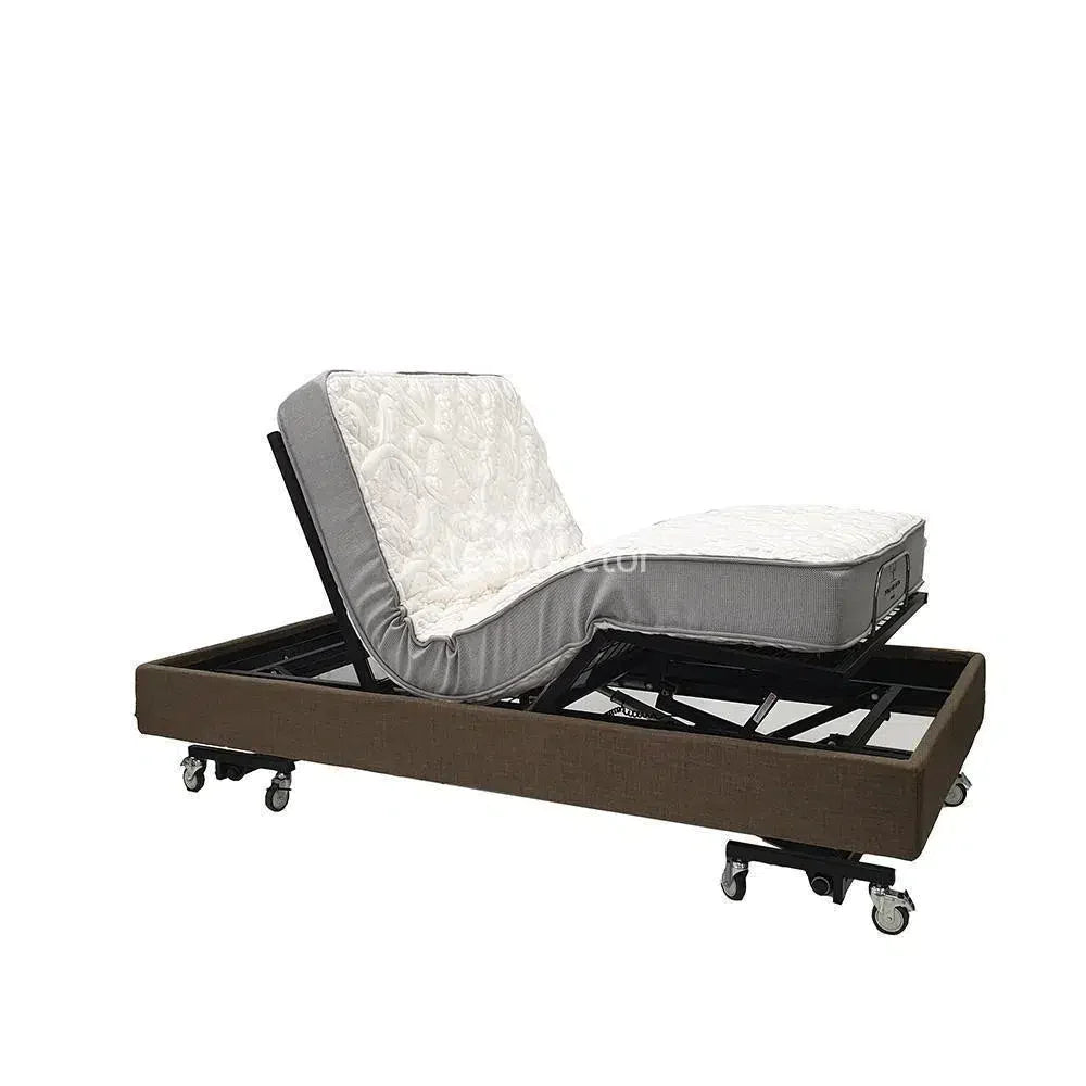 8000-430 Trendelenburg Lift Head Foot Adjustable Bed Upholstered with Standard Mattress-Sleep Doctor