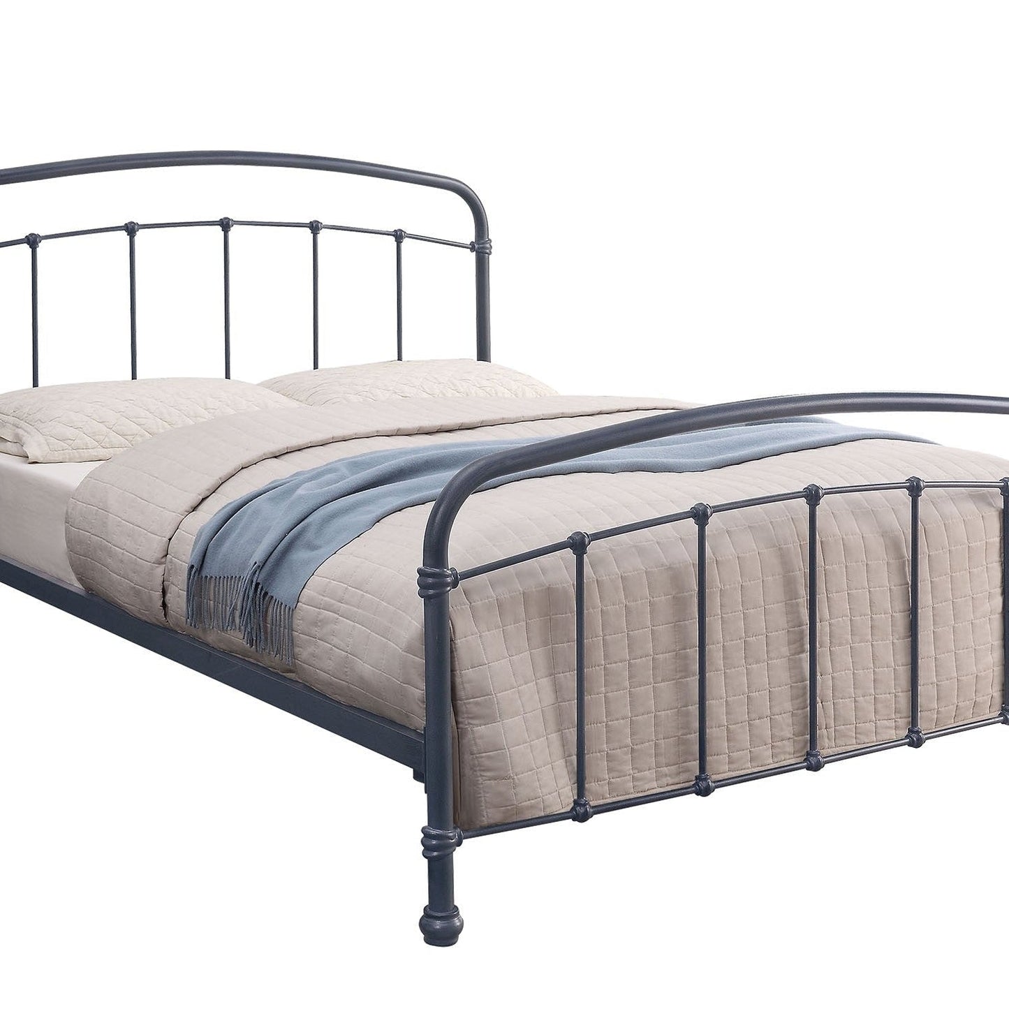 Somerville Putty (Black/Grey) Bed